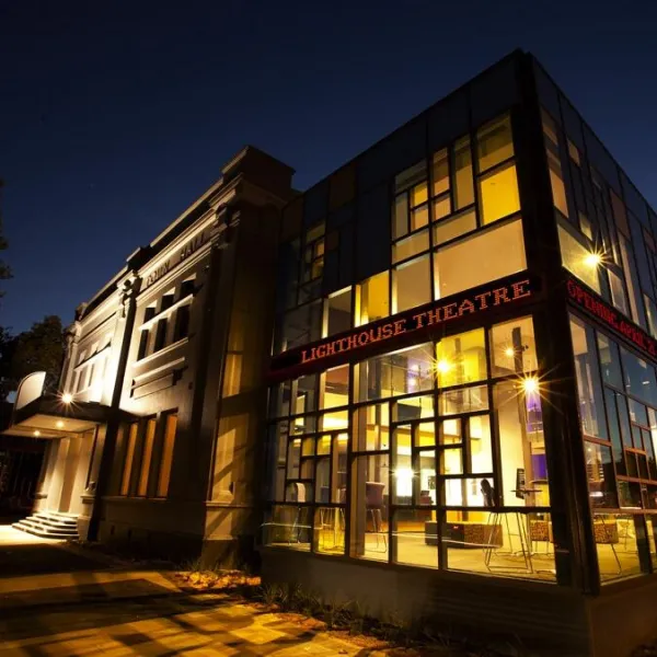 The Theatre at night