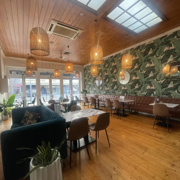 The interior of Tilly Divine