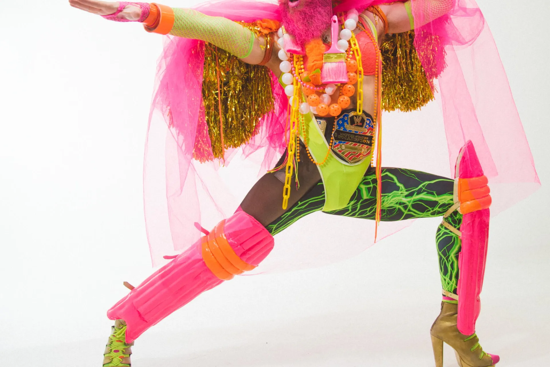 Dandrogyny in colourful clothing 