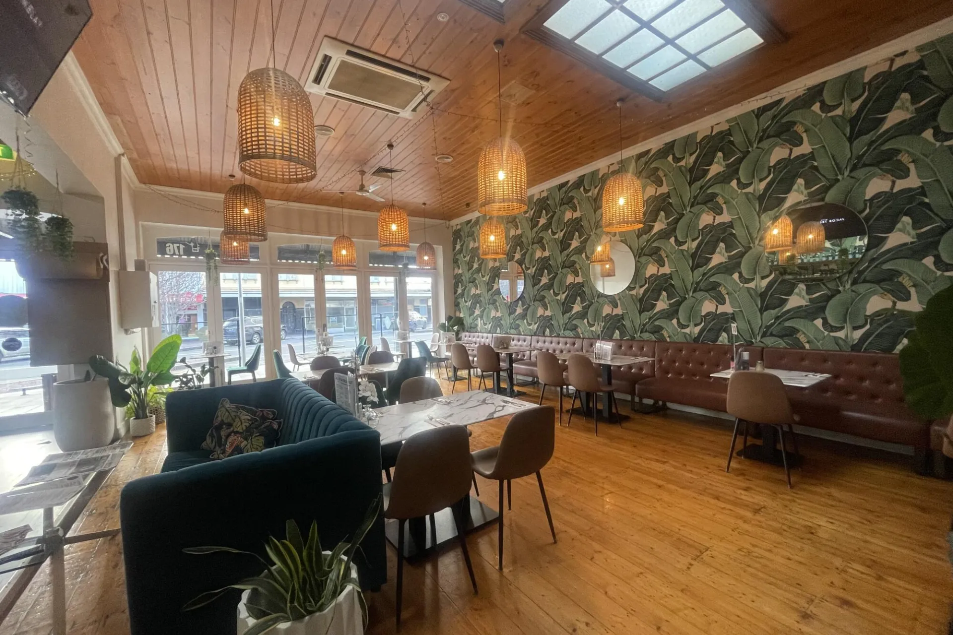 The interior of Tilly Divine